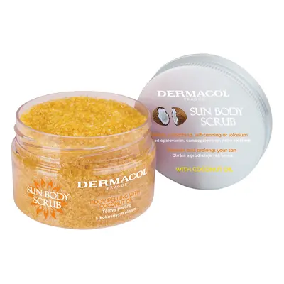 Dermacol Tělový peeling s kokosovým olejem Sun (Body Scrub) 200 g