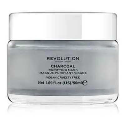 Revolution Skincare Čisticí maska na obličej s aktivním uhlím (Purifying Charcoal Mask) 50 ml