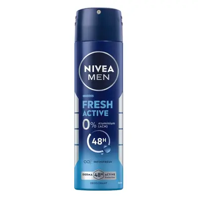 Nivea Deodorant ve spreji pro muže Fresh Active 150 ml