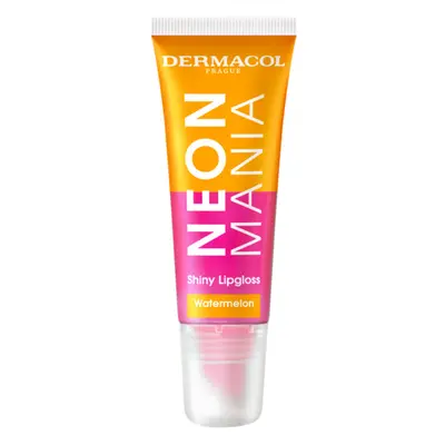 Dermacol Lesk na rty Neon Mania (Shiny Lipgloss) 10 ml Melon