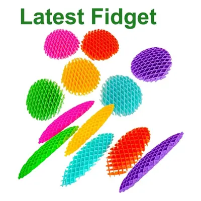 Fidget Magic Worm - fialová