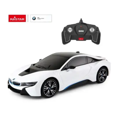 R/C 1:18 BMW i8 - bílé