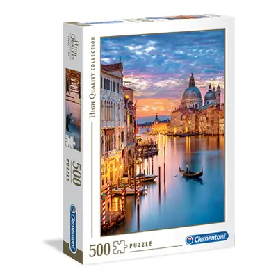 Puzzle 500 dílků Osvětlení Benátek