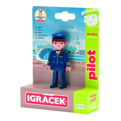 Igráček Pilot - figurka s příslušenstvím