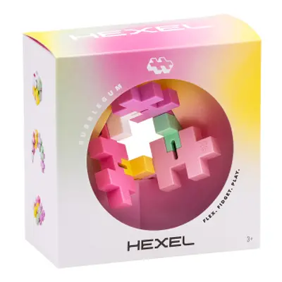 Plus-Plus Hexel Bubblegum