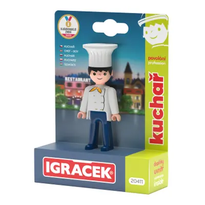 Igráček Kuchař - figurka s příslušenstvím