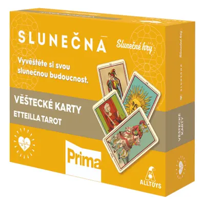 Slunečná - Luxusní věštecké karty