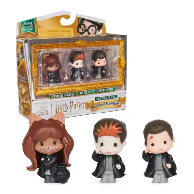 Harry Potter dvojbalení mini figurek Harry, Ron a Hermiona