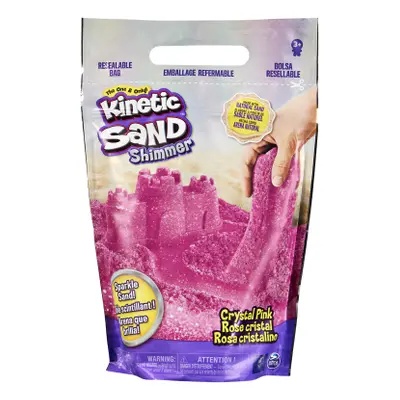 Kinetic sand balení třpytivého růžového písku 0,9 kg