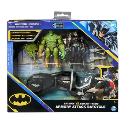 Batman motorka s figurkou 10 cm