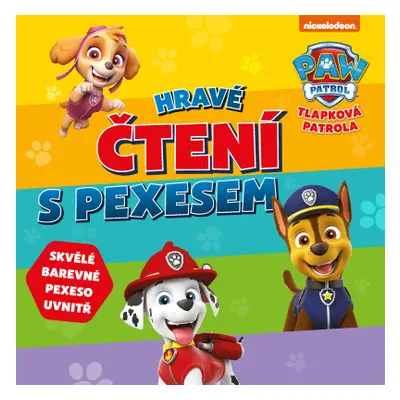 Tlapková patrola - Hravé čtení s pexesem