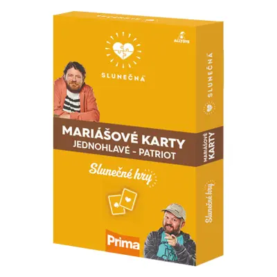 Slunečná - Mariášové karty jednohlavé