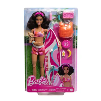 Barbie surfařka s doplňky