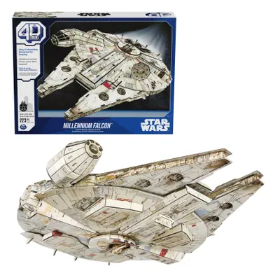 Puzzle Star Wars loď Millenium Falcon 4D