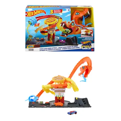 Hot Wheels city hladová kobra útočí na pizzerku