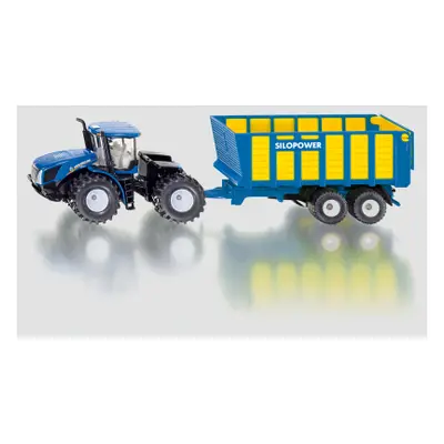 Traktor New Holland s přívěsem Joskin, 1:50