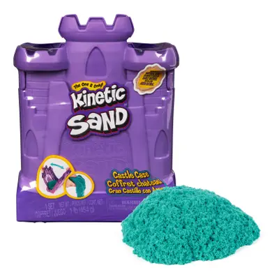 Kinetic sand forma hradu s tekutým pískem