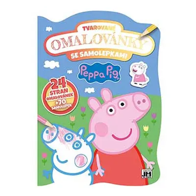 Tvarované omalovánky/ Peppa