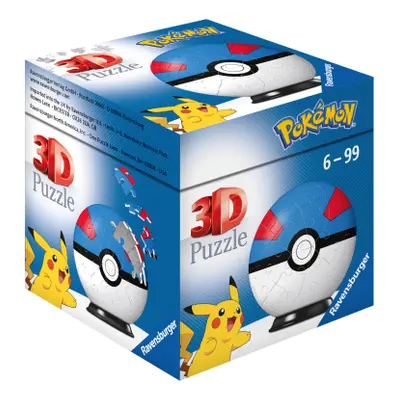 Puzzle-Ball 3D Pokémon Motiv 2 - položka 54 dílků