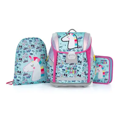 Školní set 3ks Premium Light - Unicorn iconic