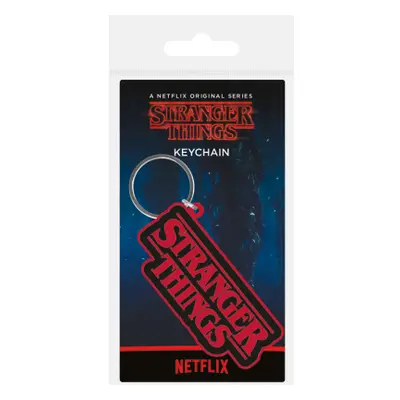 Klíčenka gumová, Stranger Things - logo