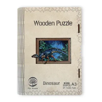 Wooden puzzle Dinosaur A3