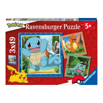 Puzzle dětské Vypusťte Pokémony 3x49 dílků