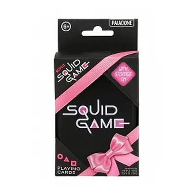 Squid Game hrací karty v boxu