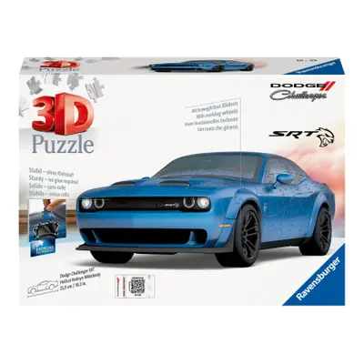 Puzzle 3D Dodge Challenger SRT Hellcat Widebody 108 dílků