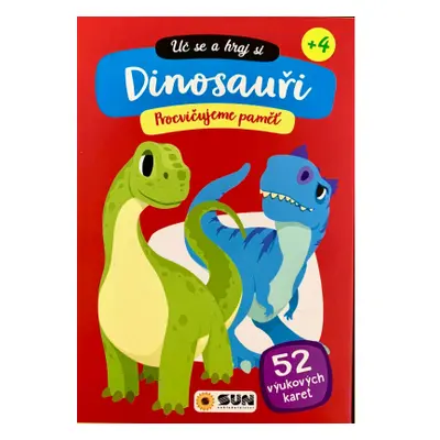 Uč se hraj si - Dinosauři - 52 výukových karet