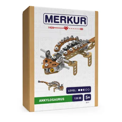 Merkur Dino - Ankylosaurus, 130 dílků