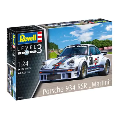 "Plastic ModelKit auto 07685 - Porsche 934 RSR ""Martini"" (