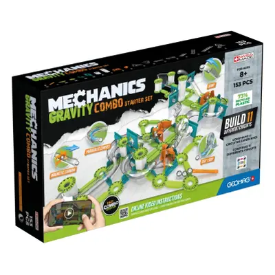 Geomag Mechanics Starter Set 153 dílků