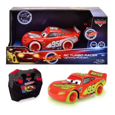 Cars Blesk McQueen Turbo Glow Racers RC 1:24, 2kan