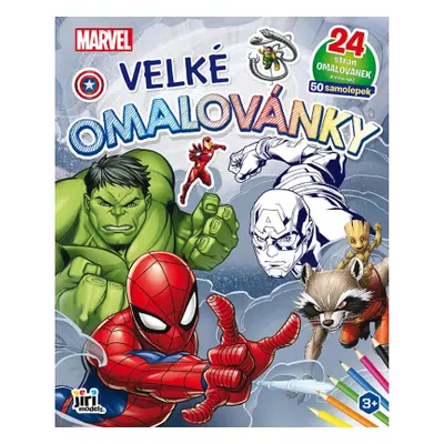 Velké omalovánky Marvel