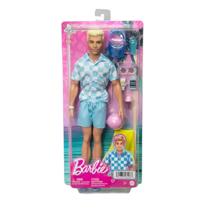 Barbie Ken na pláži