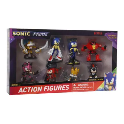 Sonic akční figurky – 8 ks Deluxe box