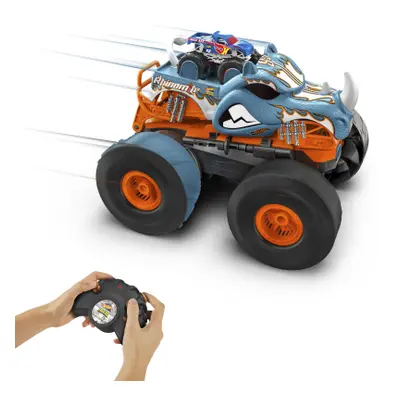 Hot Wheels RC Monster trucks transformující se Rhinomite 1:1