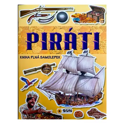 Kniha plná samolepek - Piráti