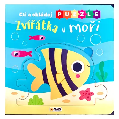 Čti a skládej puzzle - Zvířátka v moři