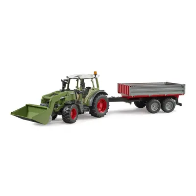 Traktor FENDT Vario + vůz, čel. nakladač