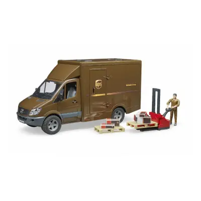 SIK Super - UPS doručovací auto Mercedes-Benz Sprinter 1:50