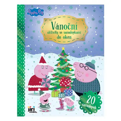 Vánoční aktivity se samolepkami do oken Peppa