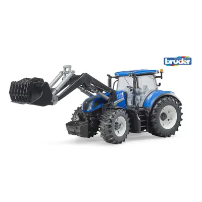 Traktor New Holland + čel. nakl.