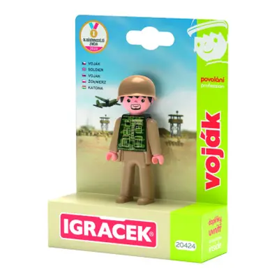 Igráček Voják - figurka s příslušenstvím