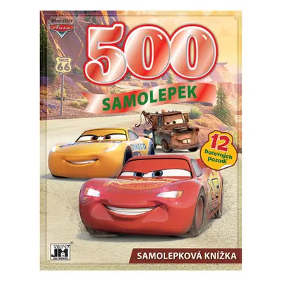 Samolepková knížka 500/ Auta