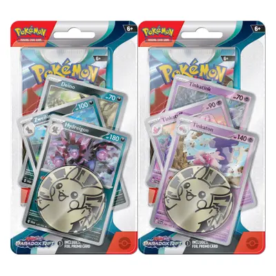 Pokémon TCG: SV04 Paradox Rift - Premium Checklane Blister - Hydreigon