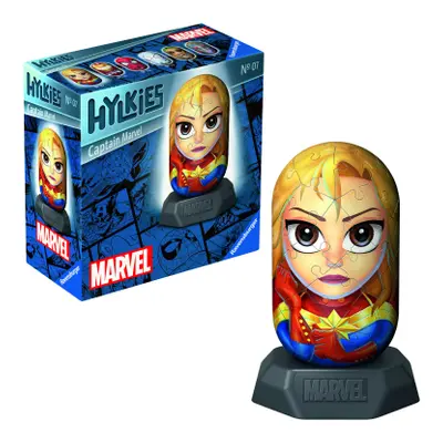 Puzzle 54 dílků 3D Hylkies: Marvel: Captain Marvelů