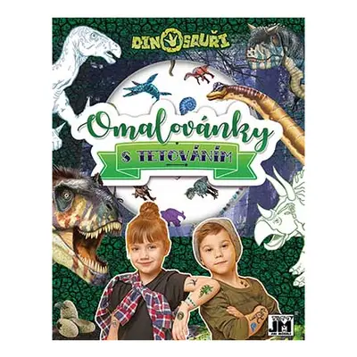 Omalovánky s tetováním/ Dinosauři