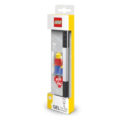 LEGO Gelové pero s minifigurkou, černé - 1 ks